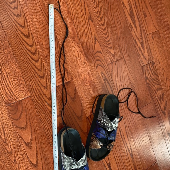 Leather Birkenstock platform - Picture 8 of 9